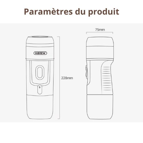 cafetière portable a cafe noir pour routier