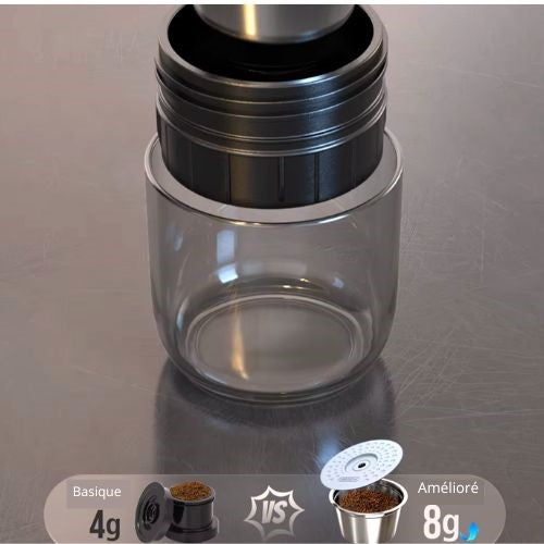 cafetière portable a café dosettes pour la route