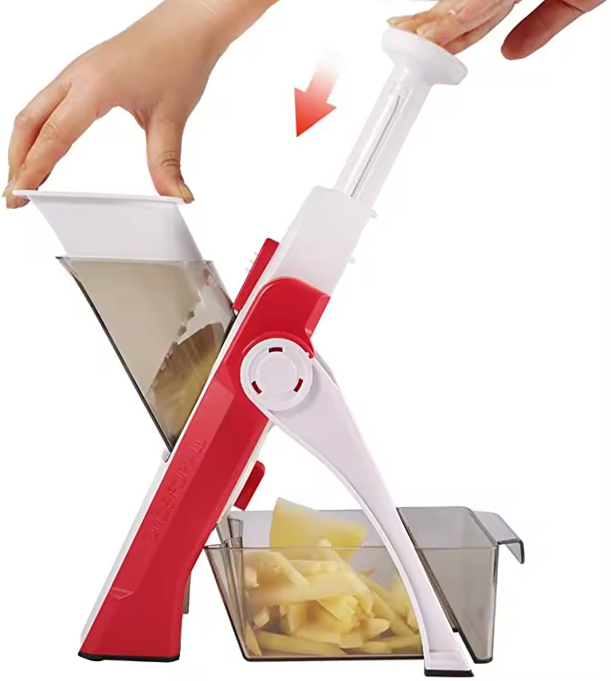 coupe frites manuel rouge