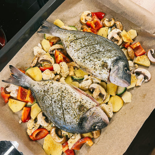 poisson au four 