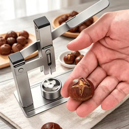 casse noix sans effort sur la table de cuisine 