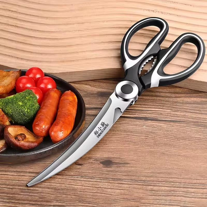 des ciseaux de cuisine arrondie 