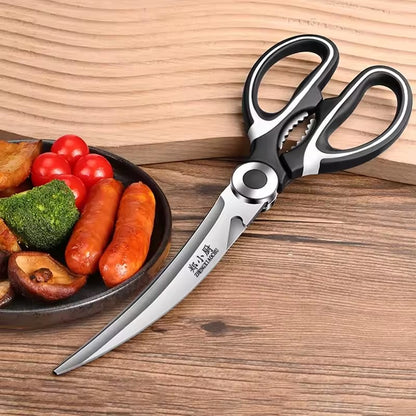 des ciseaux de cuisine arrondie 