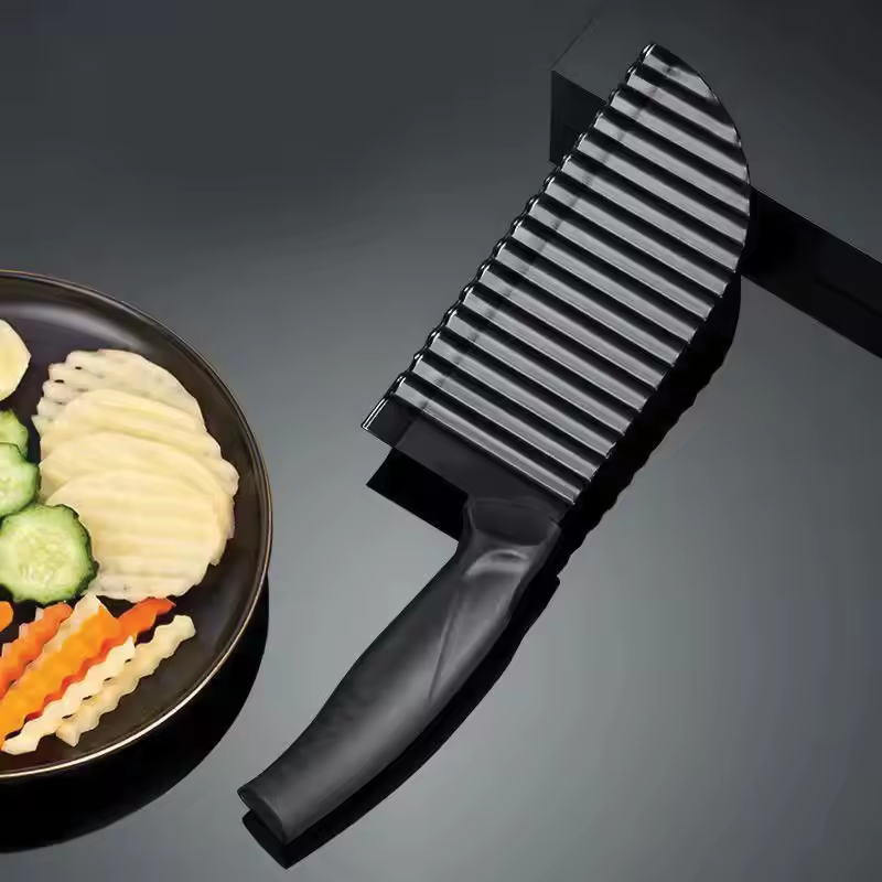 coupe frite ergonomique  noir