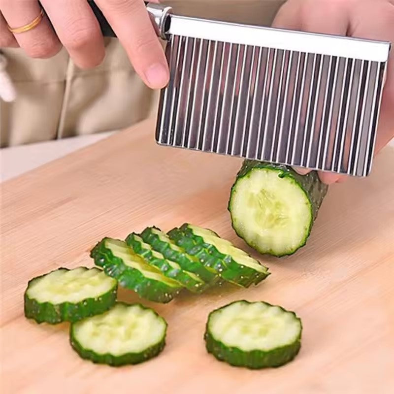 couper des concombre avec un coupe légumes