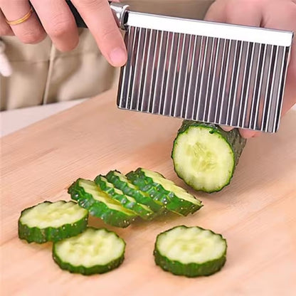 couper des concombre avec un coupe légumes
