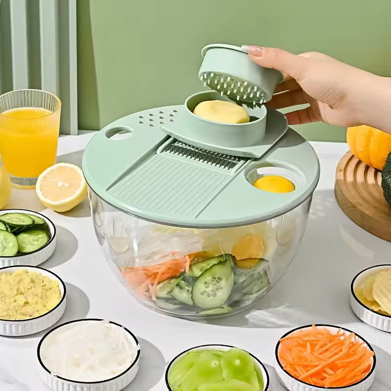 un coupe legume manuel  3 en 1