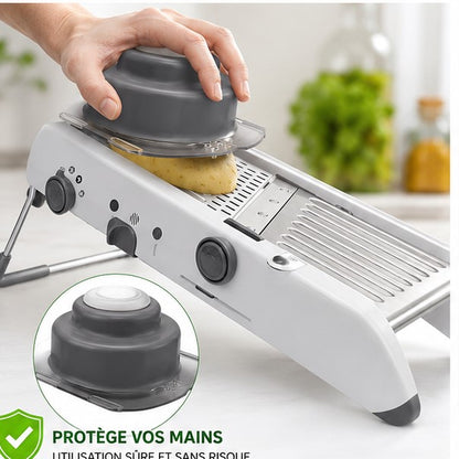 coupe legume manuel avec un protège mains 