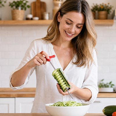 Coupe legume manuel  pour faire des spiral de legumes