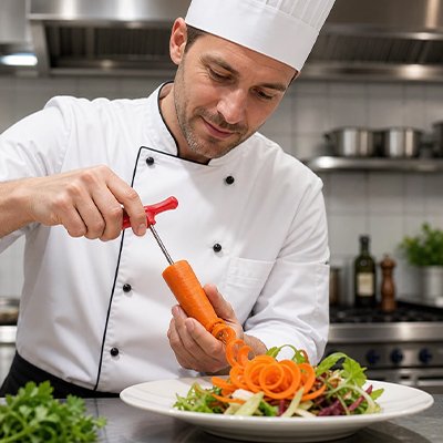 Coupe legume manuel  pour faire des spirale de carottes 