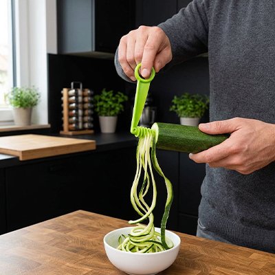Coupe légumes manuel pour couper les concombre 