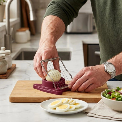 Coupe oeuf dans la cuisine 