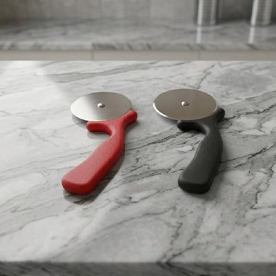 Couteau à pizza ultra tranchant 