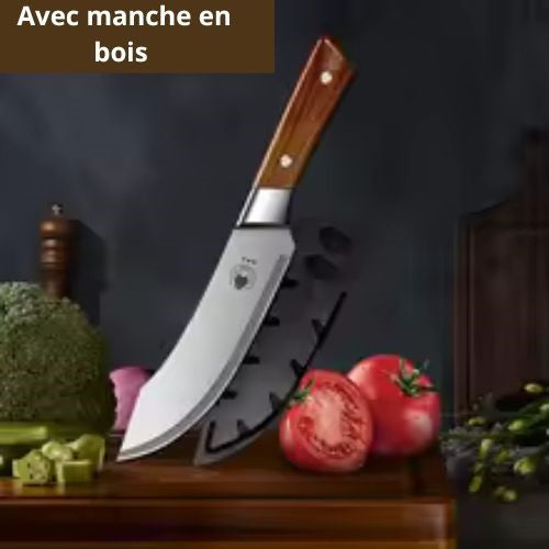 couteau de cuisine acier inoxydable