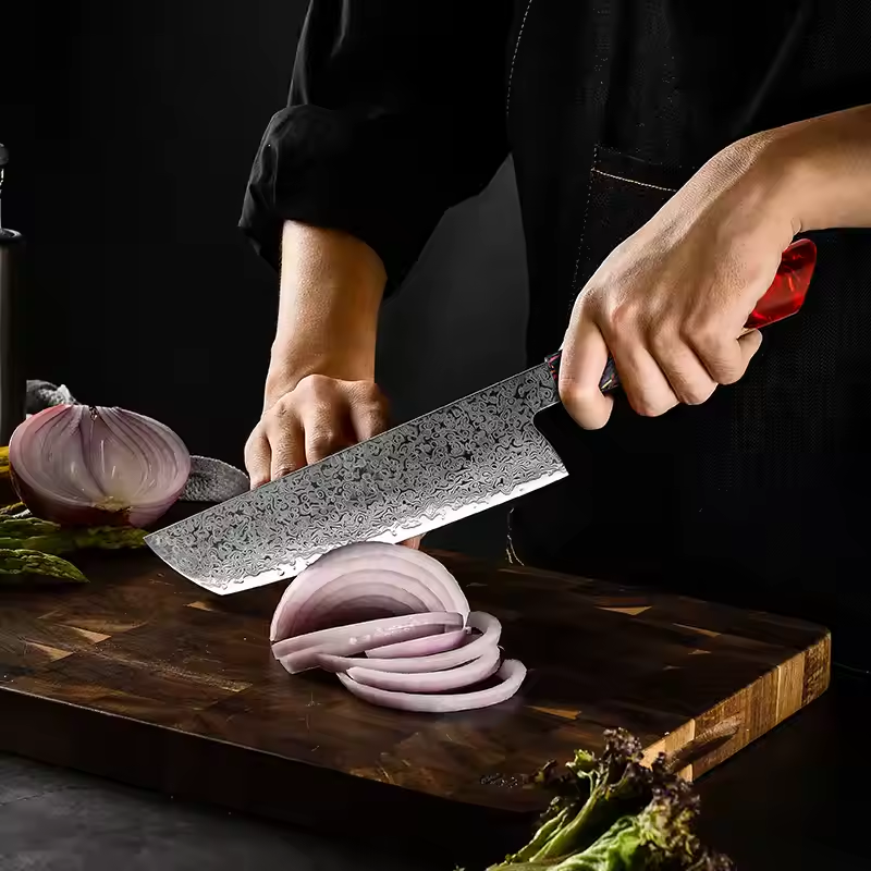 couteau de cuisine dur