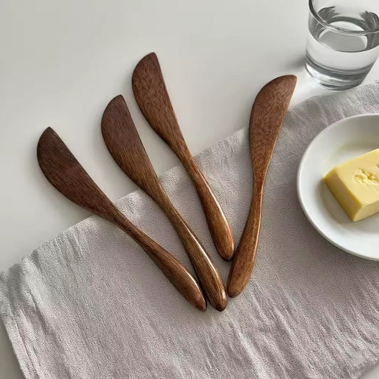 couteaux à beurre en bois massif 