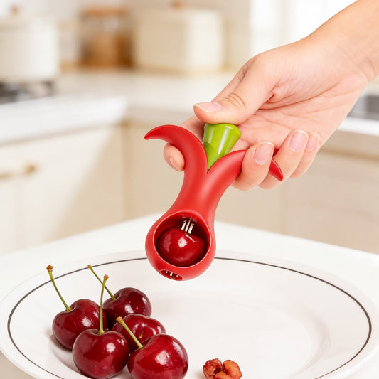 un denoyauteur de cerise ergonomique