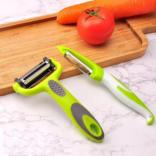 ensemble de 2 eplucheur vert