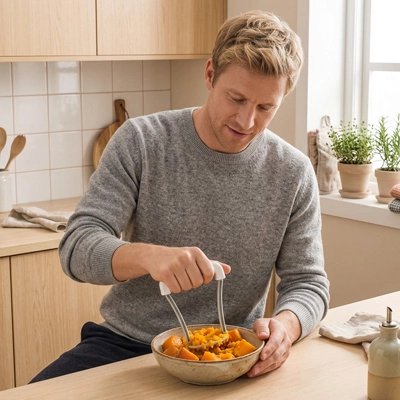  faire une purée avec un Presse purée
