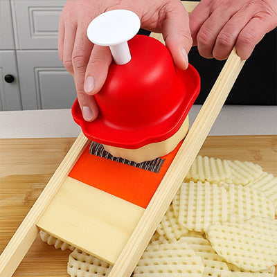 faire des frites avec une mandoline cuisine