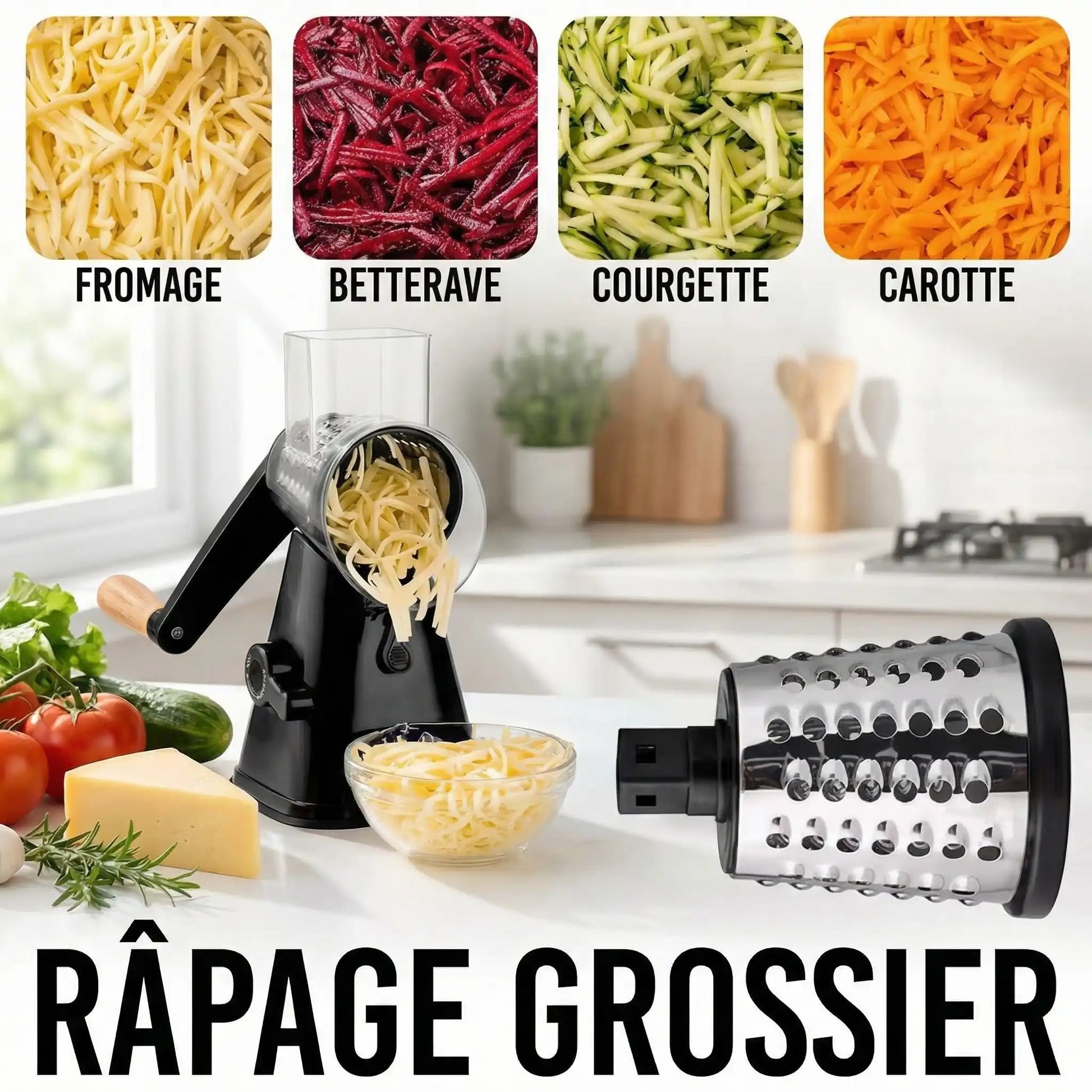 une mandoline cuisine pour une julienne 