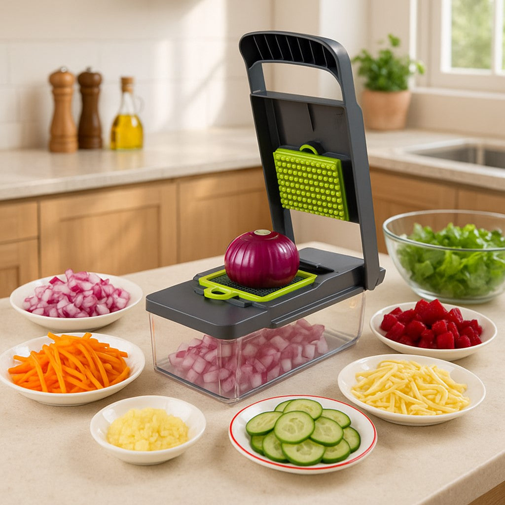 mcouper des legumes avec une mandoline cuisine 
