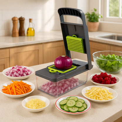 mcouper des legumes avec une mandoline cuisine 