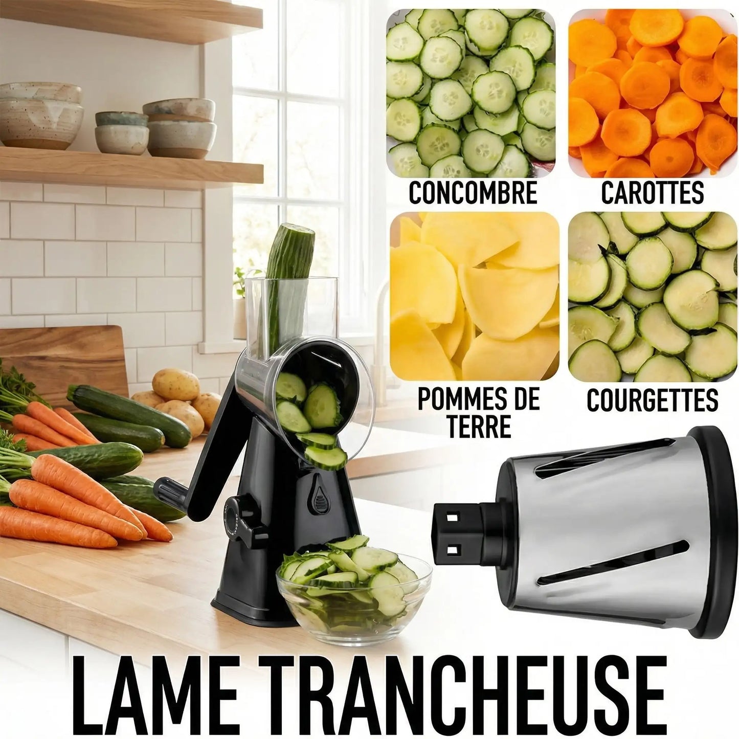 mandoline cuisine tranchante 
