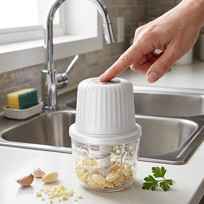 Mini hachoir electrique pour legumes 