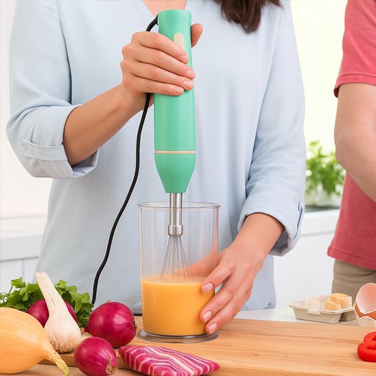 Mixeur plongeant  pour faire un jus 