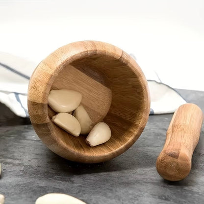 un mortier cuisine sur un plan de travail 
