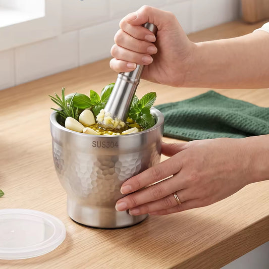 faire une sauce avec un mortier pour cuisine 