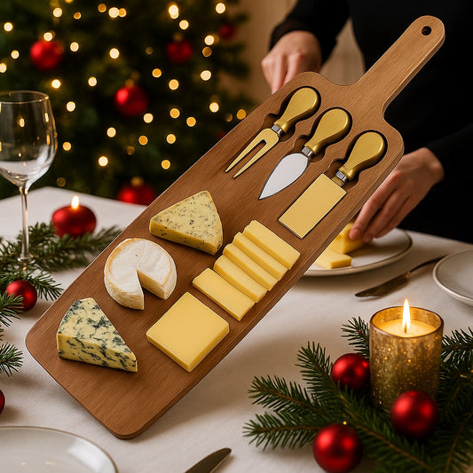 planche a decouper en bois pour fromage 