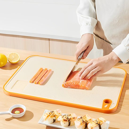 Planche de cuise orange 