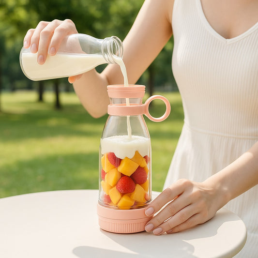 mixer des fruits avec un presse agrume 