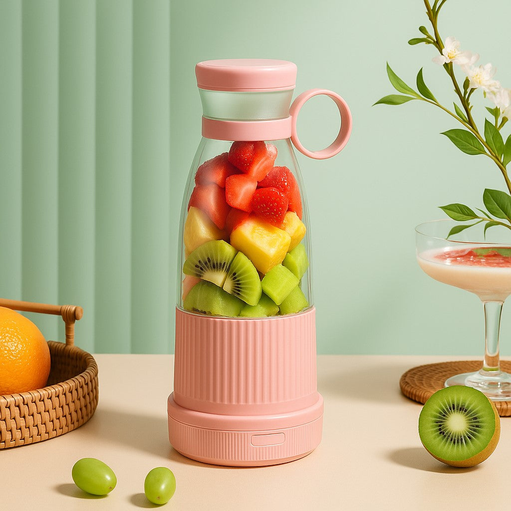 mixer des fruits avec un presse agrumes 