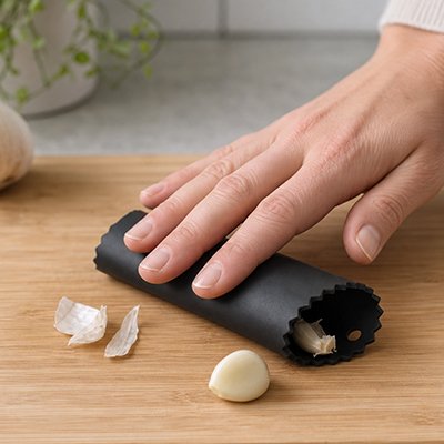 Presse ail en inox pour faire la purée d'ail 