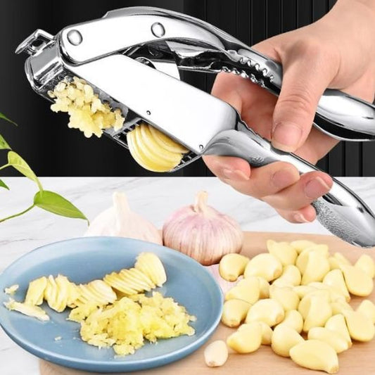 presse ail inox pour faire une purée  d'ail 