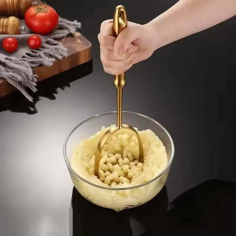 presse purée doré