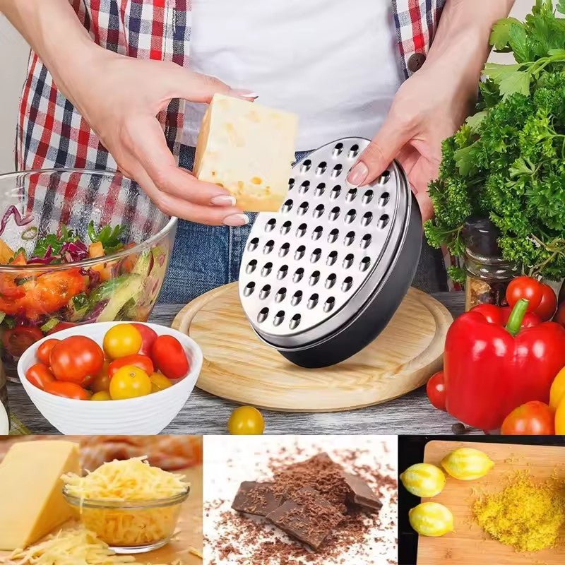 Râpe à fromage | Conteneur Intégré - Shopchicuisine