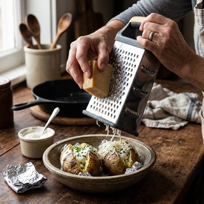 raper du fromage avec une Râpe à fromage