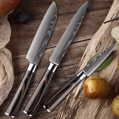 Set de couteaux de cuisine | Zest™ - Shopchicuisine