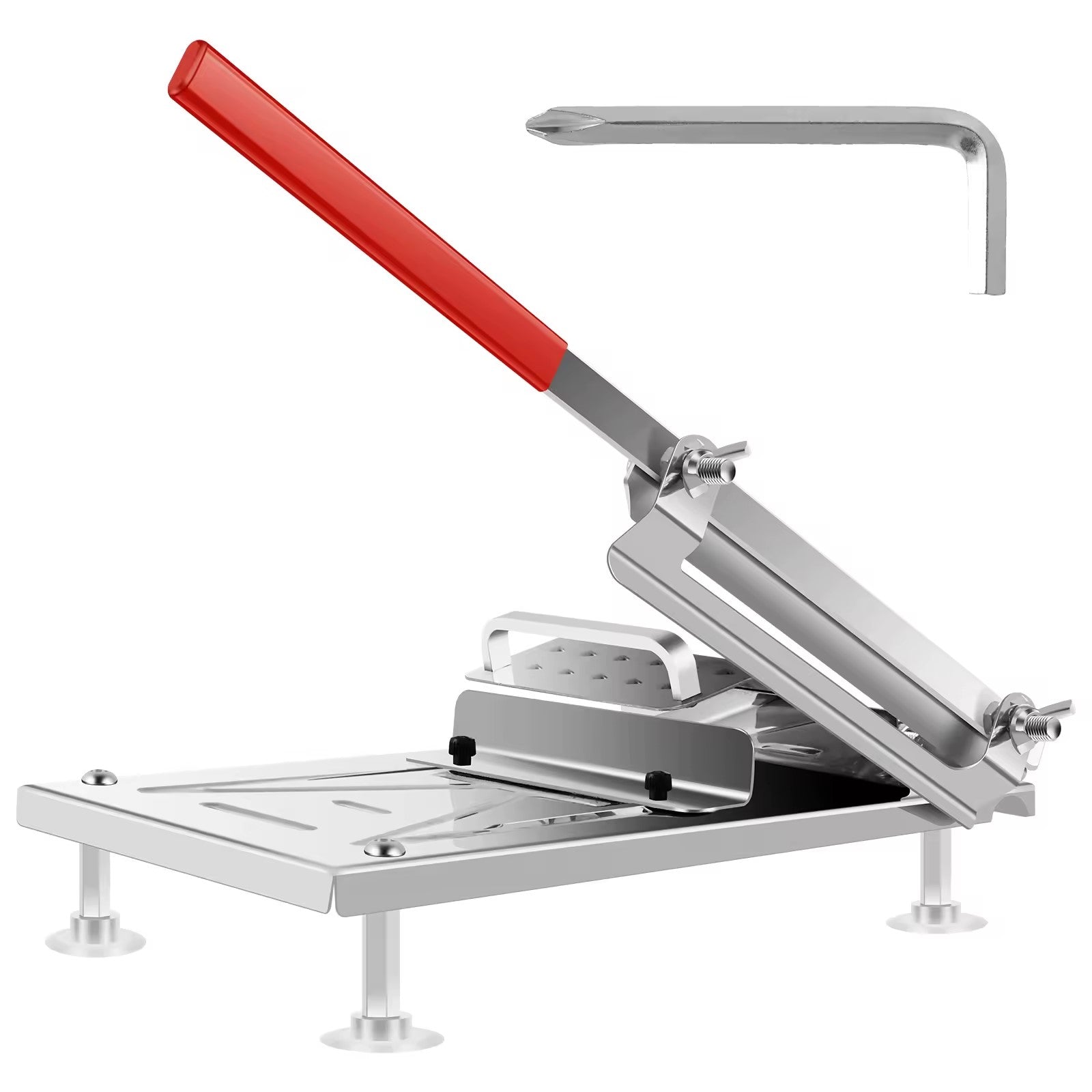 trancheuse à saucisson rouge 