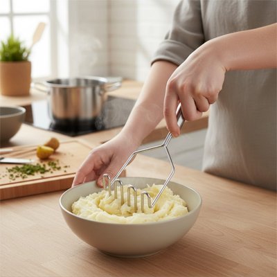  une purée molle faite avec un Presse puree 